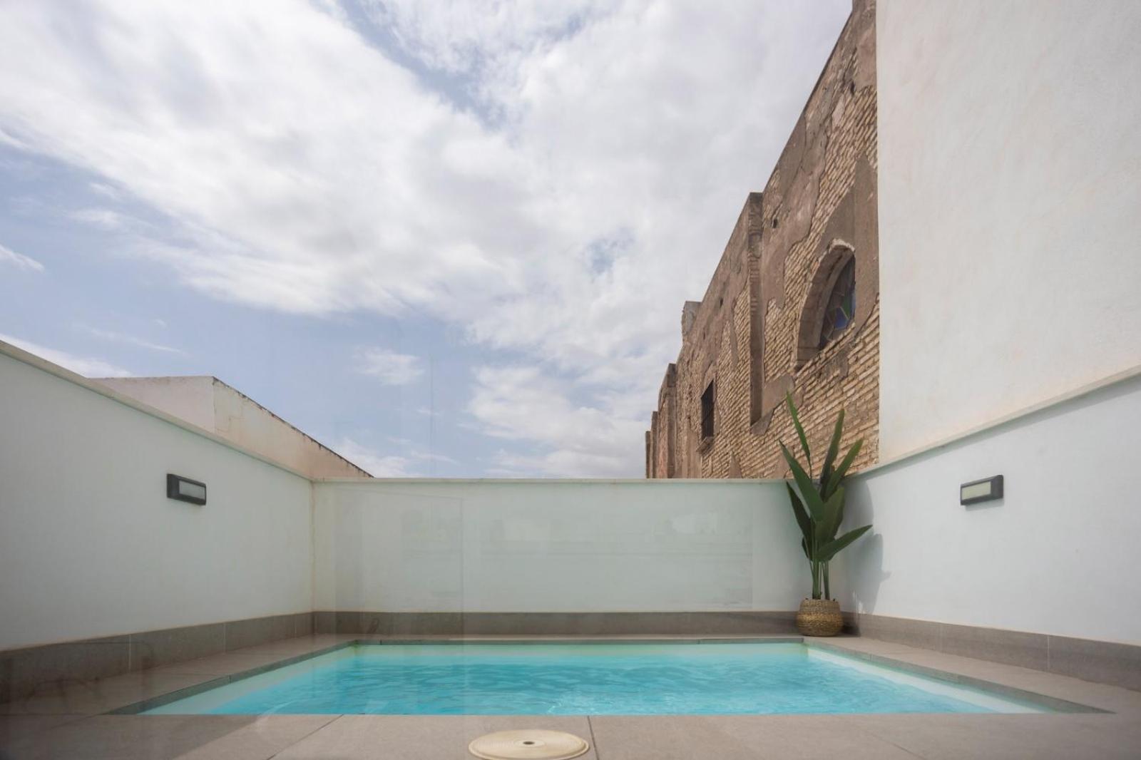 Private & Pool Goyeneta Sevilla Urban Apartment Eksteriør billede